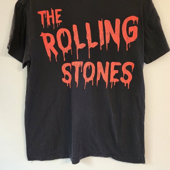 The Rolling Stones 2021 Halloween Edition TShirt Sz M Graphic Print Double Sided - Picture 6 of 10